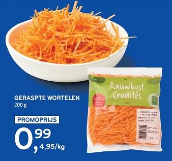 Promoties Geraspte wortelen - Huismerk - Alvo - Geldig van 28/02/2024 tot 12/03/2024 bij Alvo