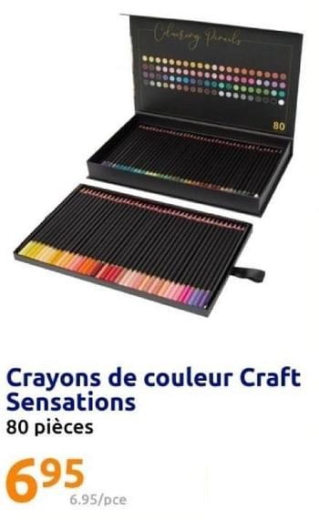 Promotions Crayons de couleur craft sensations - Craft Sensations - Valide de 06/03/2024 à 12/03/2024 chez Action