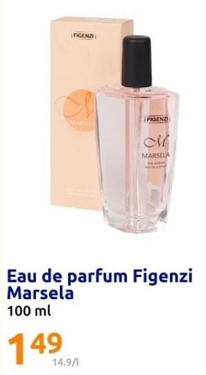 Promotions Eau de parfum figenzi marsela - Figenzi - Valide de 06/03/2024 à 12/03/2024 chez Action