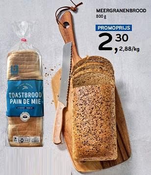 Promoties Meergranenbrood - Huismerk - Alvo - Geldig van 13/03/2024 tot 26/03/2024 bij Alvo
