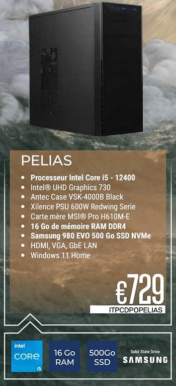 Promotions Pointer systems desktop pelias - Pointer Systems - Valide de 01/03/2024 à 31/03/2024 chez Compudeals