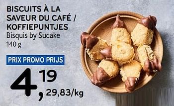 Promotions Biscuits à la saveur du café - Sucake - Valide de 28/02/2024 à 12/03/2024 chez Alvo
