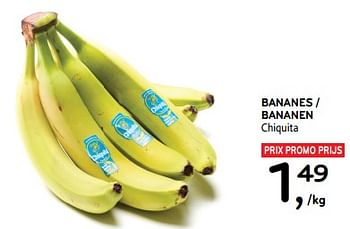 Promotions Bananes chiquita - Chiquita - Valide de 13/03/2024 à 26/03/2024 chez Alvo