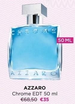 Promoties Azzaro chrome edt - Azzaro - Geldig van 11/03/2024 tot 17/03/2024 bij ICI PARIS XL
