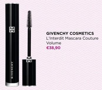 Promoties Givenchy cosmetics linterdit mascara couture volume - Givenchy - Geldig van 11/03/2024 tot 17/03/2024 bij ICI PARIS XL