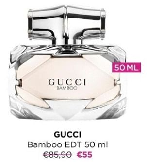 Promoties Gucci bamboo edt - Gucci - Geldig van 11/03/2024 tot 17/03/2024 bij ICI PARIS XL