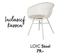 Promoties Loic stoel - Huismerk - Casa - Geldig van 29/02/2024 tot 25/09/2024 bij Casa