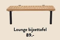 Lounge bijzettafel-Huismerk - Casa