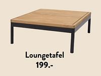 Loungetafel-Huismerk - Casa