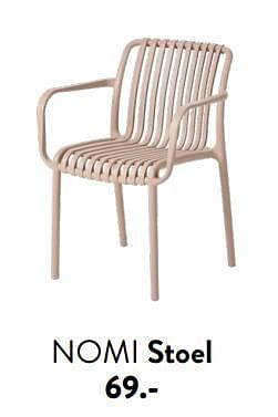 Promoties Nomi stoel - Huismerk - Casa - Geldig van 29/02/2024 tot 25/09/2024 bij Casa