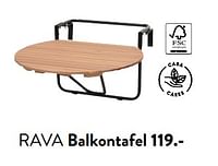 Rava balkontafel-Huismerk - Casa