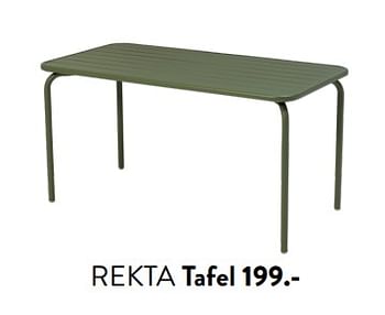 Promotions Rekta tafel - Produit maison - Casa - Valide de 29/02/2024 à 25/09/2024 chez Casa
