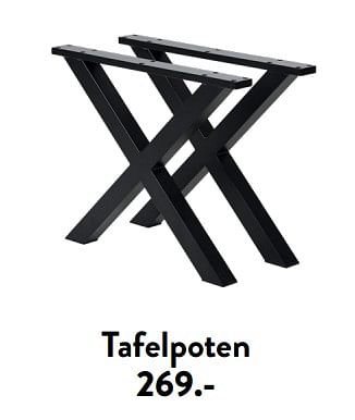 Promotions Tafelpoten - Produit maison - Casa - Valide de 29/02/2024 à 25/09/2024 chez Casa