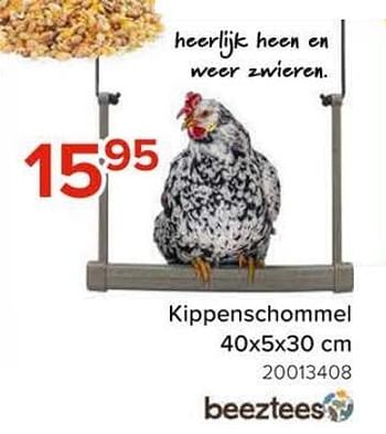 Promotions Kippenschommel - Beeztees - Valide de 08/03/2024 à 14/04/2024 chez Euro Shop