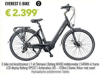 Promoties Prestige fietsen everest e-bike - Prestige Fietsen - Geldig van 08/03/2024 tot 14/04/2024 bij Euro Shop