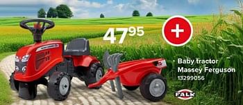 Promoties Baby tractor massey ferguson - Falk - Geldig van 08/03/2024 tot 14/04/2024 bij Euro Shop