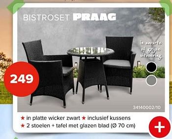 Promoties Bistroset praag - Huismerk - Euroshop - Geldig van 08/03/2024 tot 14/04/2024 bij Euro Shop