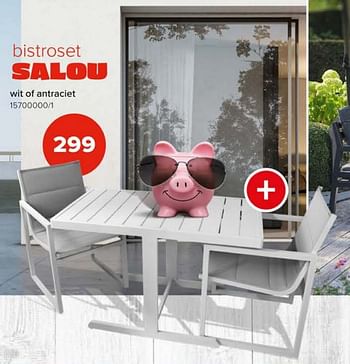 Promoties Bistroset salou - Huismerk - Euroshop - Geldig van 08/03/2024 tot 14/04/2024 bij Euro Shop