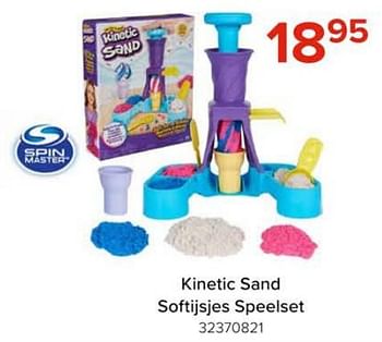 Promotions Kinetic sand softijsjes speelset - Spin Master - Valide de 08/03/2024 à 14/04/2024 chez Euro Shop