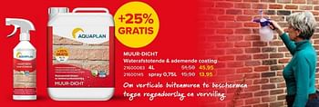 Promotions Muur-dicht spray - Aquaplan - Valide de 08/03/2024 à 14/04/2024 chez Euro Shop