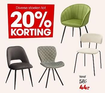 Promoties Diverse stoelen - Huismerk - Kwantum - Geldig van 11/03/2024 tot 14/04/2024 bij Kwantum