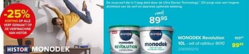 Promotions Muurverf monodek revolution - Histor - Valide de 08/03/2024 à 14/04/2024 chez Euro Shop