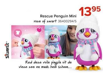 Promoties Rescue penguin mini - Silverlit - Geldig van 08/03/2024 tot 14/04/2024 bij Euro Shop