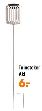 Promotions Tuinsteker aki - Produit maison - Kwantum - Valide de 11/03/2024 à 14/04/2024 chez Kwantum