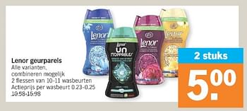 Promoties Lenor geurparels - Lenor - Geldig van 11/03/2024 tot 17/03/2024 bij Albert Heijn