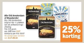 Promoties Old amsterdam original 48+ - Old Amsterdam - Geldig van 11/03/2024 tot 17/03/2024 bij Albert Heijn