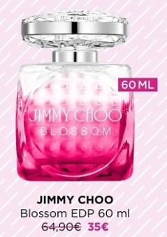 Promotions Jimmy choo blossom edp - Jimmy Choo - Valide de 11/03/2024 à 17/03/2024 chez ICI PARIS XL