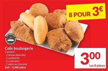 Promoties Colis boulangerie - Huismerk - Intermarche - Geldig van 12/03/2024 tot 17/03/2024 bij Intermarche