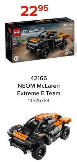 Promoties 42166 neom mclaren extreme e team - Lego - Geldig van 08/03/2024 tot 14/04/2024 bij Euro Shop
