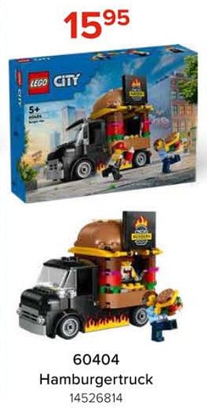 Promotions 60404 hamburgertruck - Lego - Valide de 08/03/2024 à 14/04/2024 chez Euro Shop