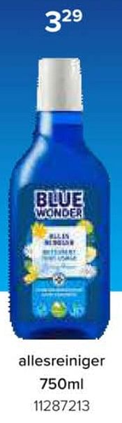 Promotions Allesreiniger - Blue Wonder - Valide de 08/03/2024 à 14/04/2024 chez Euro Shop