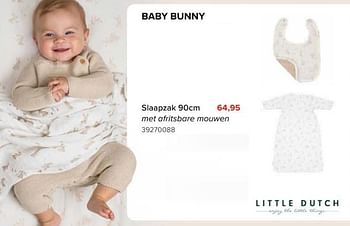 Promoties Baby bunny slaapzak - Little Dutch - Geldig van 08/03/2024 tot 14/04/2024 bij Euro Shop