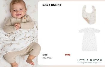 Promotions Baby bunny slab - Little Dutch - Valide de 08/03/2024 à 14/04/2024 chez Euro Shop