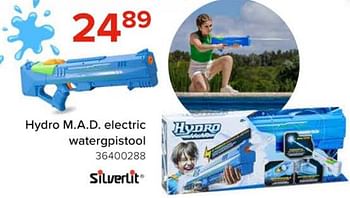 Promoties Hydro m.a.d. electric watergpistool - Silverlit - Geldig van 08/03/2024 tot 14/04/2024 bij Euro Shop