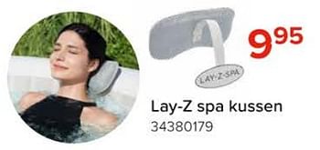 Promoties Lay-z spa kussen - BestWay - Geldig van 08/03/2024 tot 14/04/2024 bij Euro Shop