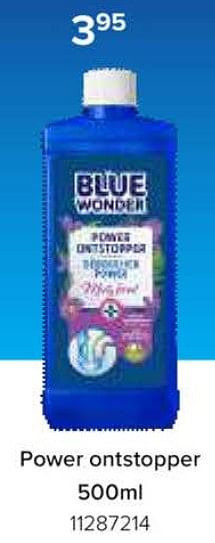 Promotions Power ontstopper - Blue Wonder - Valide de 08/03/2024 à 14/04/2024 chez Euro Shop