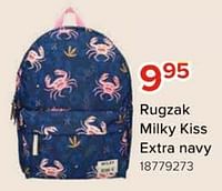 Rugzak milky kiss extra navy-Huismerk - Euroshop