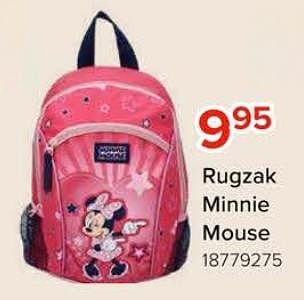 Promoties Rugzak minnie mouse - Huismerk - Euroshop - Geldig van 08/03/2024 tot 14/04/2024 bij Euro Shop
