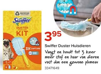 Promotions Swiffer duster huisdieren - Swiffer - Valide de 08/03/2024 à 14/04/2024 chez Euro Shop