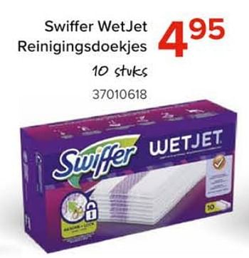 Promoties Swiffer wetjet reinigingsdoekjes - Swiffer - Geldig van 08/03/2024 tot 14/04/2024 bij Euro Shop
