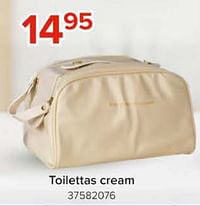 Toilettas cream-Huismerk - Euroshop