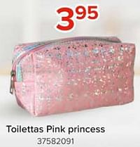 Toilettas pink princess-Huismerk - Euroshop