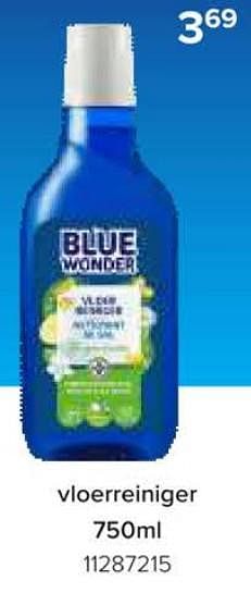 Promoties Vloerreiniger - Blue Wonder - Geldig van 08/03/2024 tot 14/04/2024 bij Euro Shop