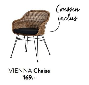 Promoties Vienna chaise - Huismerk - Casa - Geldig van 29/02/2024 tot 25/09/2024 bij Casa