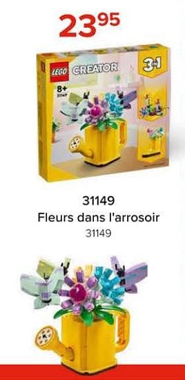 Promotions 31149 fleurs dans l`arrosoir - Lego - Valide de 08/03/2024 à 14/04/2024 chez Euro Shop