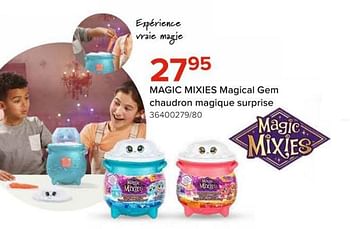 Promotions Magic mixies magical gem chaudron magique surprise - Magic Mixies - Valide de 08/03/2024 à 14/04/2024 chez Euro Shop